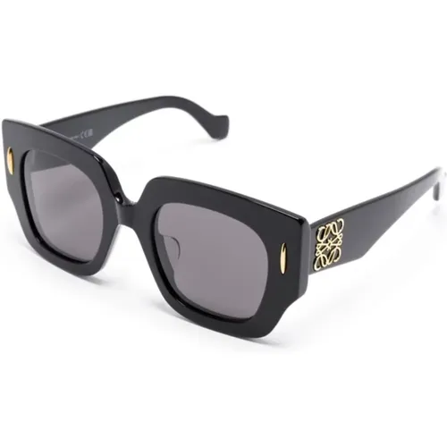 Schwarze Sonnenbrille für den täglichen Gebrauch - Loewe - Modalova