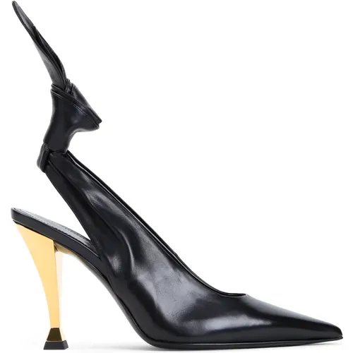 Leather Pumps Elegant Heels , female, Sizes: 6 UK, 4 UK, 3 UK, 5 UK, 7 UK - Givenchy - Modalova