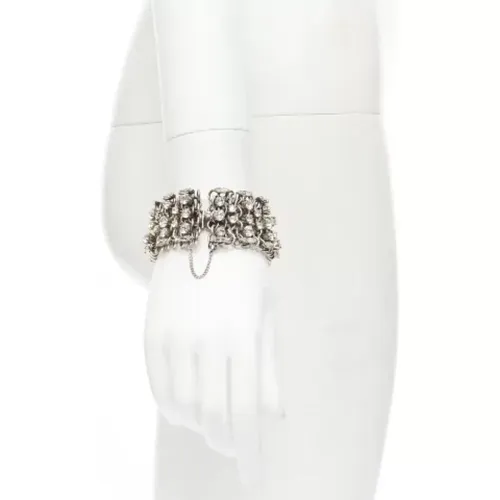 Pre-owned Metal bracelets , female, Sizes: ONE SIZE - Saint Laurent Vintage - Modalova