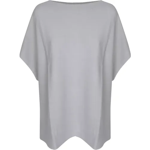 Womens Clothing Knitwear Grey Ss24 , female, Sizes: S, M - Fabiana Filippi - Modalova
