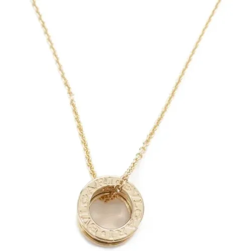 Pre-owned Rose Gold necklaces , female, Sizes: ONE SIZE - Bvlgari Vintage - Modalova