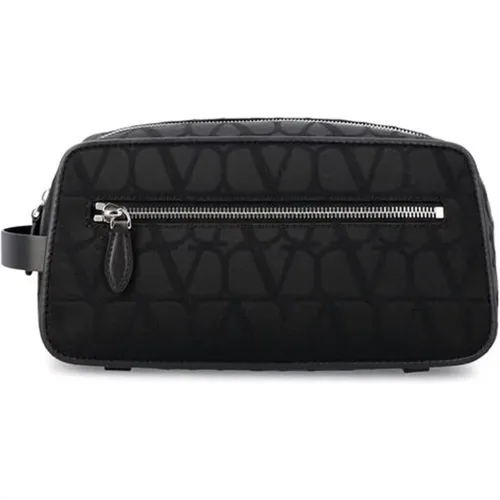 Beauty Case Iconographe Washbag , male, Sizes: ONE SIZE - Valentino Garavani - Modalova