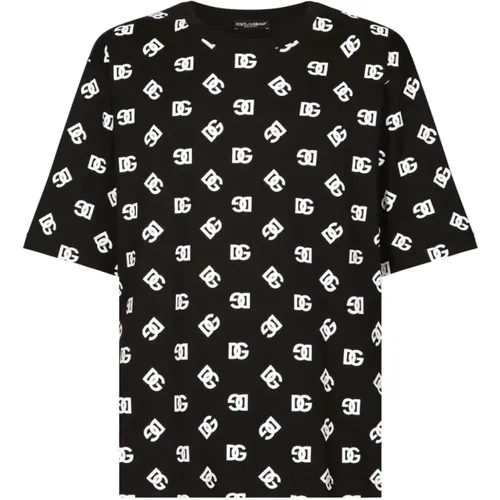 T-shirts and Polos , male, Sizes: M, L, S - Dolce & Gabbana - Modalova
