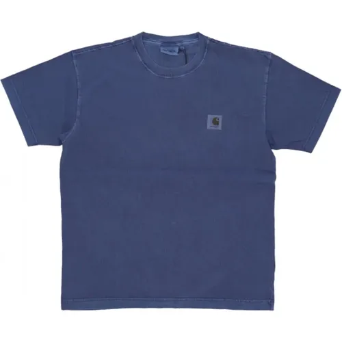 Nelson Tee Streetwear Garment Dyed , Herren, Größe: XL - Carhartt WIP - Modalova