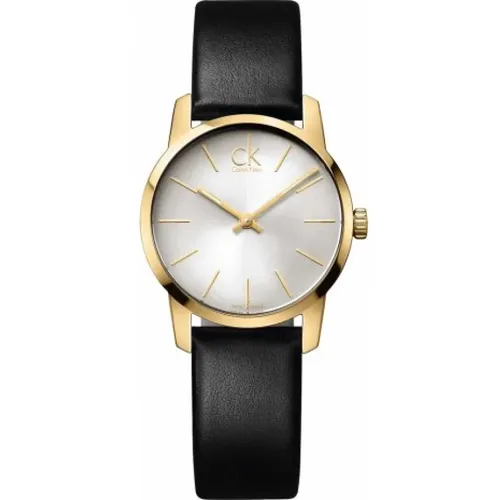 City Quartz Watch - K2G23520 , female, Sizes: ONE SIZE - Calvin Klein - Modalova
