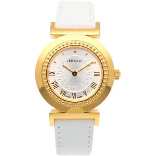 Pre-owned Metal watches , female, Sizes: ONE SIZE - Versace Pre-owned - Modalova