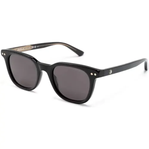 Mb0320S 001 Sunglasses , male, Sizes: 49 MM - Montblanc - Modalova