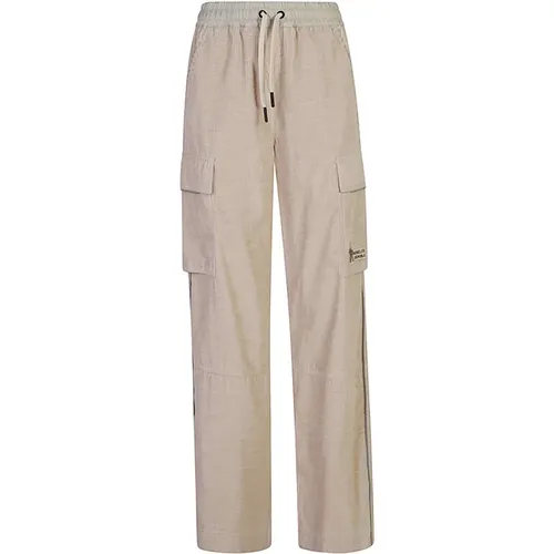 Grenoble Trousers with Application , female, Sizes: M, S, XS - Moncler - Modalova