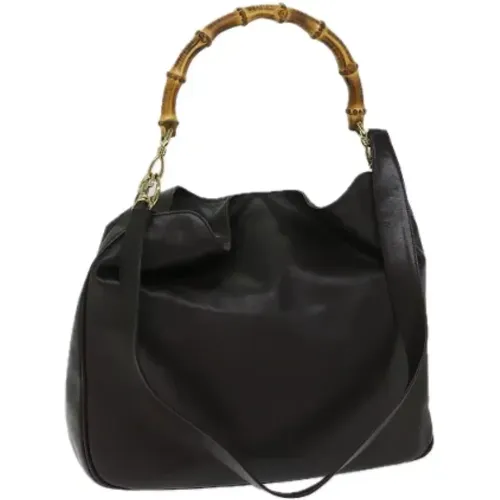 Pre-owned Leather handbags , female, Sizes: ONE SIZE - Gucci Vintage - Modalova