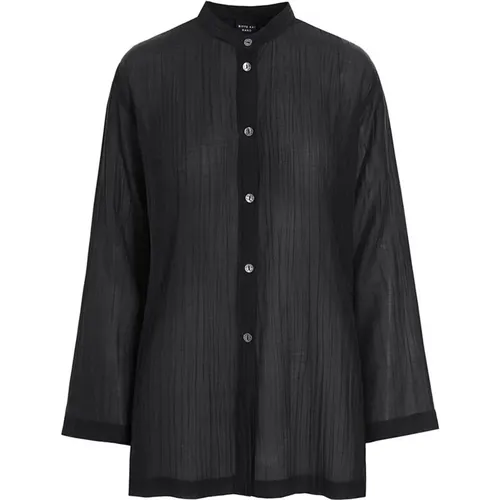 Silk and Cotton Shirt , female, Sizes: L, XL, M, S - Bitte Kai Rand - Modalova