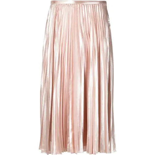 Beige A-Line Skirt , female, Sizes: S - Ralph Lauren - Modalova