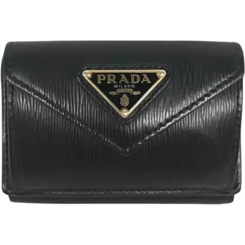 Pre-owned Leather wallets , female, Sizes: ONE SIZE - Prada Vintage - Modalova