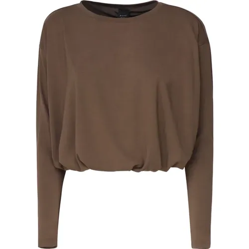 Jersey Pullover , Damen, Größe: L - pinko - Modalova