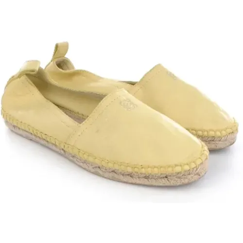 Pre-owned Leather flats , female, Sizes: 4 UK - Loewe Pre-owned - Modalova