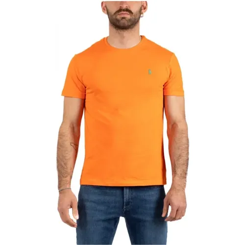 Herren Klassisches T-Shirt , Herren, Größe: S - Ralph Lauren - Modalova