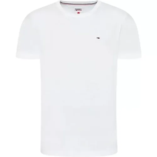 Casual Cotton Tee Shirt , male, Sizes: 2XL, M, L - Tommy Hilfiger - Modalova