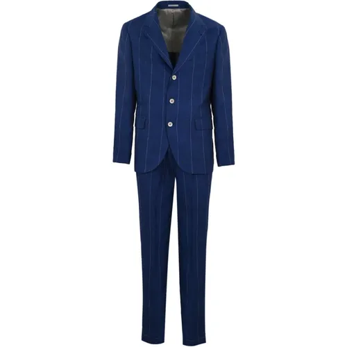 Single Breasted Suits , male, Sizes: M, XL, L - BRUNELLO CUCINELLI - Modalova
