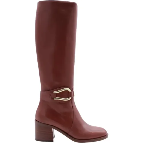 Elegant Heeled Boots , female, Sizes: 4 UK - Scapa - Modalova