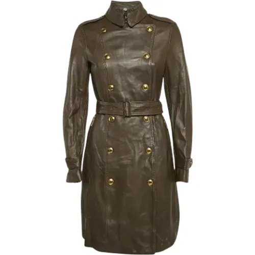 Pre-owned Fabric outerwear , female, Sizes: S - Burberry Vintage - Modalova