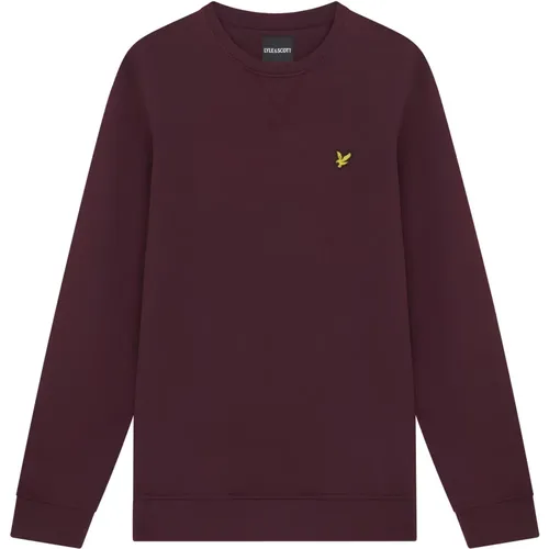 Klassischer Crew Neck Sweatshirt , Herren, Größe: M - Lyle & Scott - Modalova