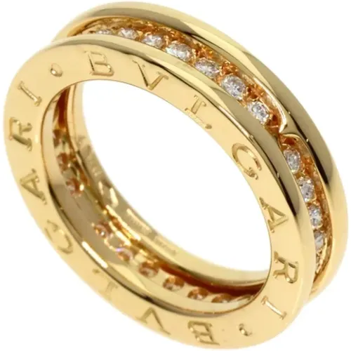 Pre-owned Gold rings , female, Sizes: ONE SIZE - Bvlgari Vintage - Modalova