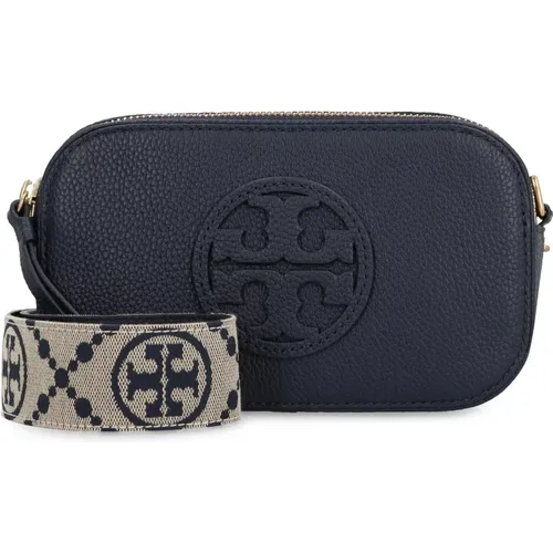 Körniges Leder Mini Schultertasche - TORY BURCH - Modalova