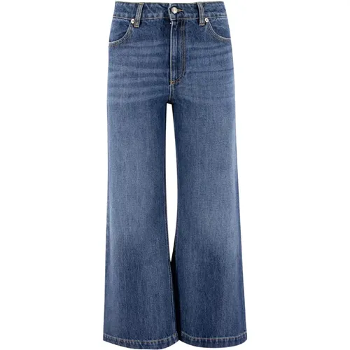 Wide Leg Original Design Jeans , female, Sizes: S, L, 2XS, M, XS - Antonelli Firenze - Modalova