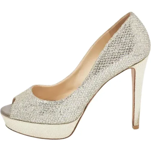 Pre-owned Fabric heels , female, Sizes: 5 UK - Jimmy Choo Pre-owned - Modalova