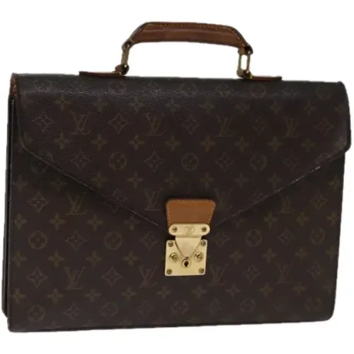 Pre-owned Canvas aktentasche - Louis Vuitton Vintage - Modalova