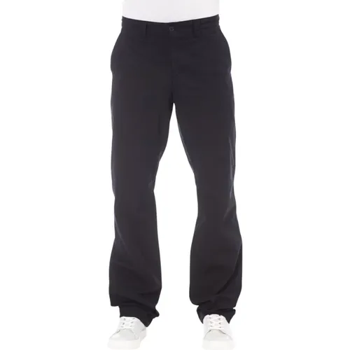 Contrast Stitched Pants with Pockets , male, Sizes: 3XL, 2XL, M, S, XL, L - Alpha Studio - Modalova