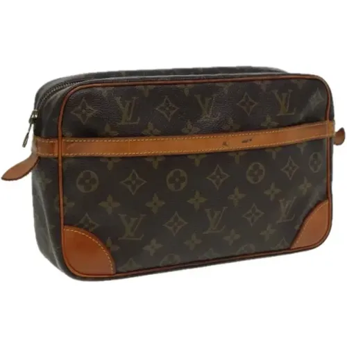 Pre-owned Canvas clutches , female, Sizes: ONE SIZE - Louis Vuitton Vintage - Modalova