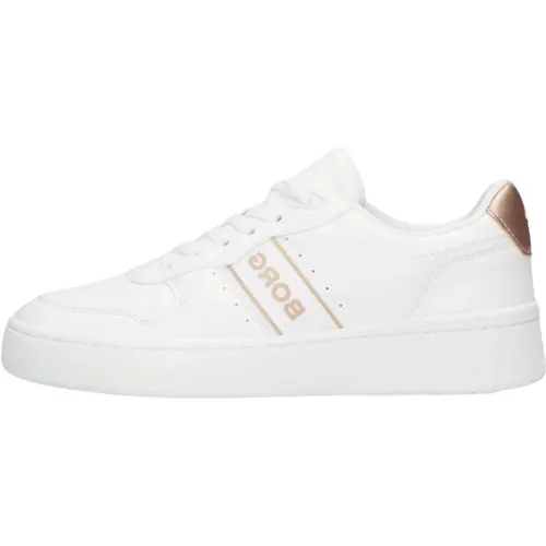 Weiße Low-Top-Sneakers T2200 Damen , Damen, Größe: 36 EU - Björn Borg - Modalova