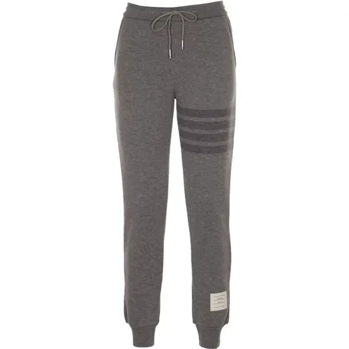 Wool Loopback Sweatpants , female, Sizes: XS - Thom Browne - Modalova