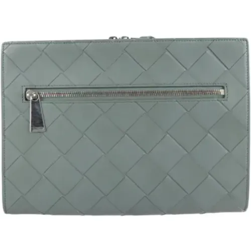 Pre-owned Leather Bottega Veneta Clutch , female, Sizes: ONE SIZE - Bottega Veneta Vintage - Modalova