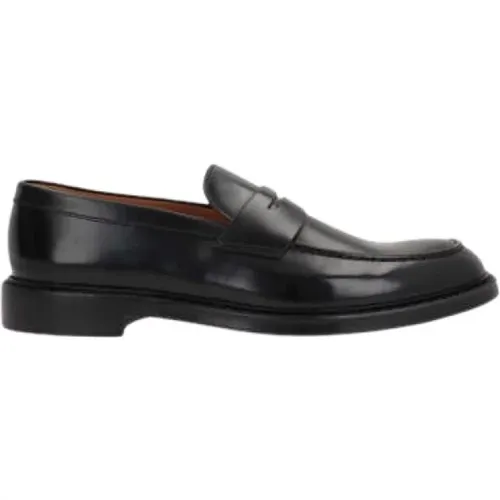 Leather Penny Loafer Shoes , male, Sizes: 11 UK, 6 UK, 9 1/2 UK, 8 UK, 7 1/2 UK, 9 UK - Doucal's - Modalova