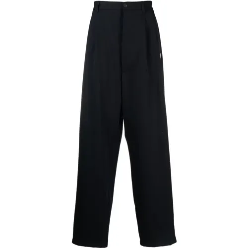 Men's Clothing Trousers Darkblue (Navy) Noos , male, Sizes: M - Marcelo Burlon - Modalova