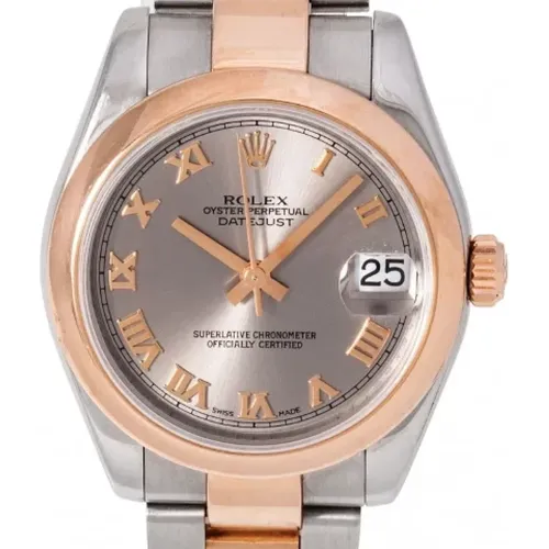 Pre-owned Rose Gold watches , female, Sizes: ONE SIZE - Rolex Vintage - Modalova