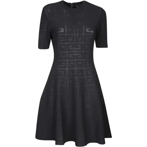 Schwarzes Ausgestelltes Kleid Eleganter Stil - Givenchy - Modalova