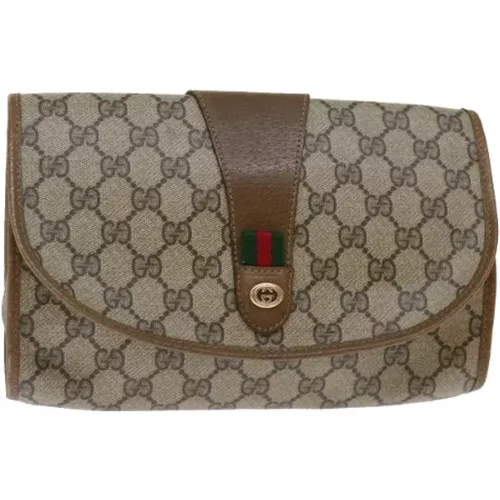 Pre-owned Leather clutches , female, Sizes: ONE SIZE - Gucci Vintage - Modalova