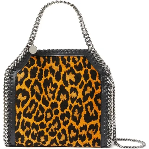 Leopard Tote Bag Animalier , female, Sizes: ONE SIZE - Stella Mccartney - Modalova