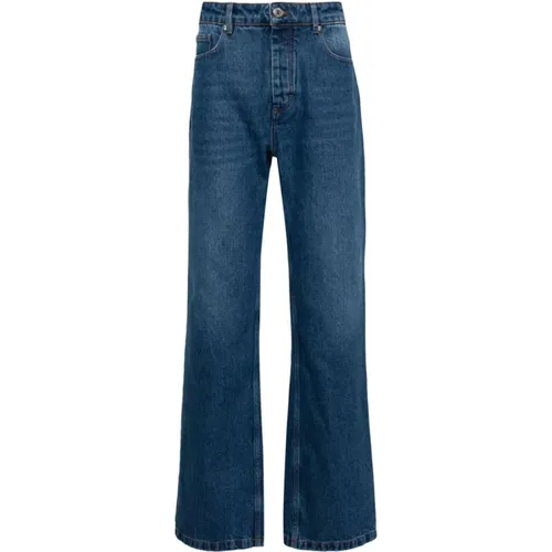 Straight Fit Jeans , female, Sizes: W33, W30 - Ami Paris - Modalova