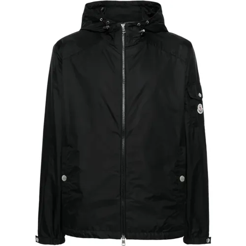 Water-Repellent Coat with Hood , male, Sizes: 2XL - Moncler - Modalova