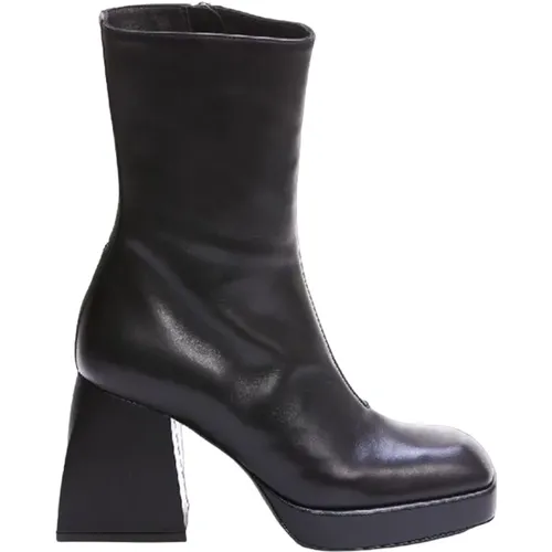 No4-4-29 Ankle Boots , female, Sizes: 3 UK, 4 UK - Nodaleto - Modalova