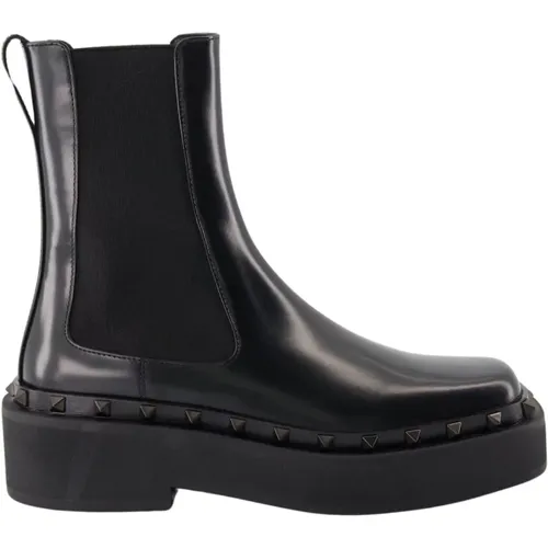 Rockstud M-Way Boots , female, Sizes: 6 1/2 UK, 4 UK, 8 UK, 3 UK, 7 UK, 5 1/2 UK - Valentino Garavani - Modalova