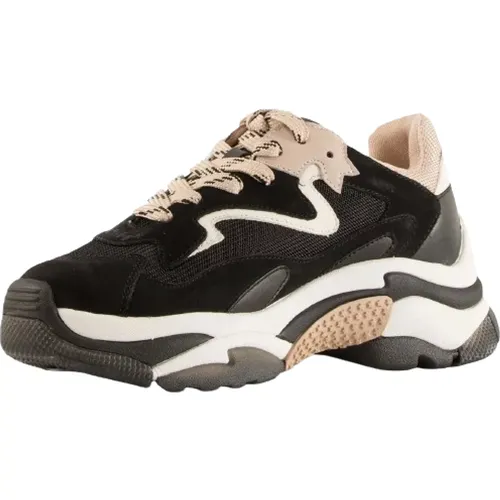 Chunky Panelled Sneakers mit Markenabsatz , Damen, Größe: 36 EU - Ash - Modalova