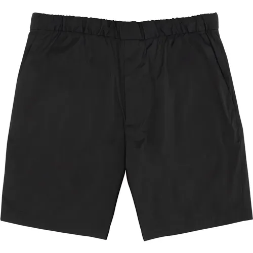 Drawstring Bermuda Shorts Solid Color , male, Sizes: XL, L, M - Michael Kors - Modalova