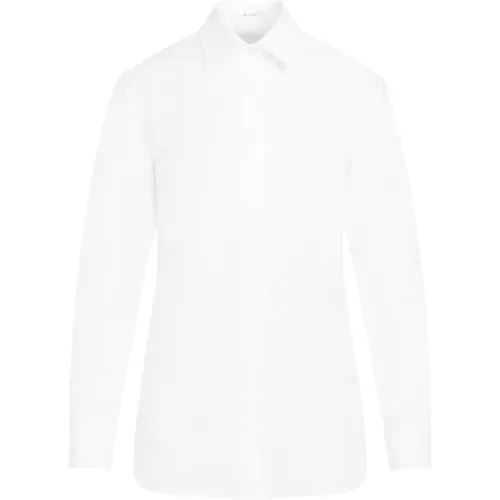 Cotton Shirt Classic Collar , female, Sizes: XL - The Row - Modalova