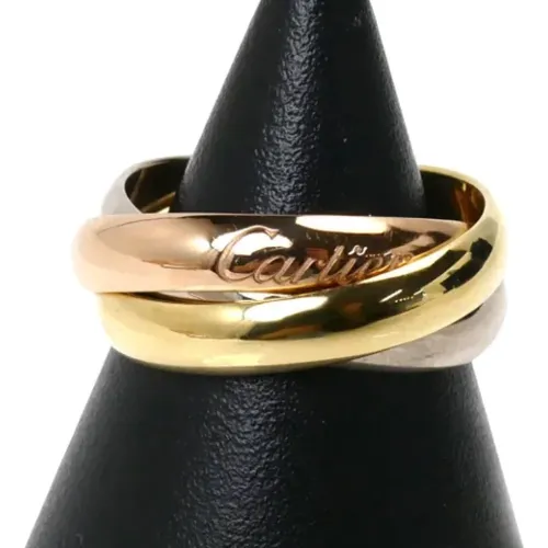 Pre-owned Gold rings , female, Sizes: ONE SIZE - Cartier Vintage - Modalova