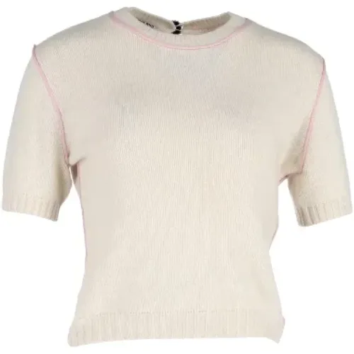 Pre-owned Wool tops , female, Sizes: S - Miu Miu Pre-owned - Modalova