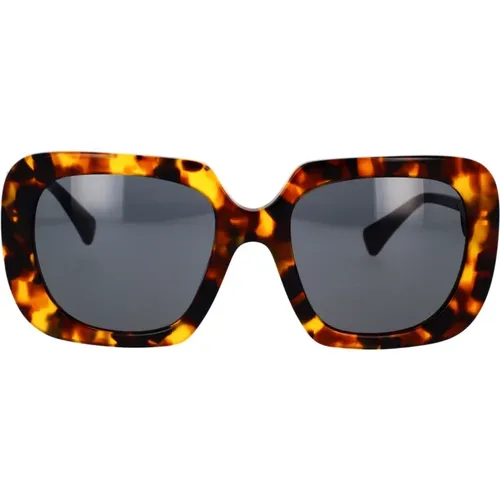 Quadratische Sonnenbrille Ve4434 511987,Sonnenbrille - Versace - Modalova